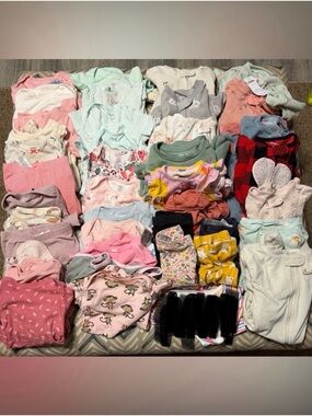 9 Month Baby Girls Clothing Bundle